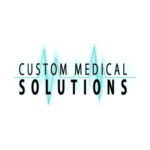 Custom medical solutions logo