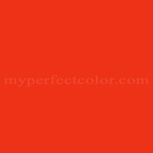 ANA 633 Fluorescent Red-Orange Precisely Matched For Spray Paint and Paint