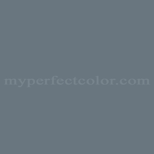 Behr N490-5 Charcoal Blue Precisely Matched For Paint and Spray Paint