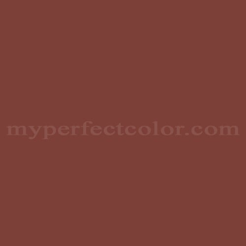 Behr PFC-02 Brick Red Precisely Matched For Paint and Spray Paint