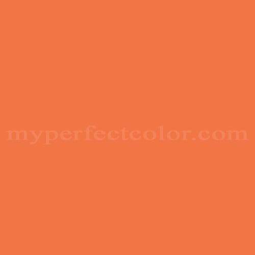 Benjamin Moore 201430 Tangy Orange Precisely Matched For Paint and