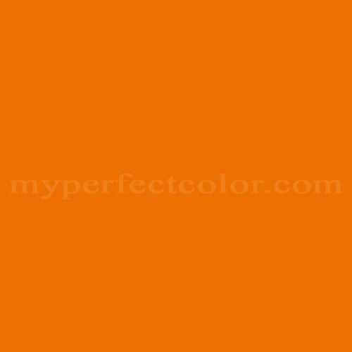 Benjamin Moore Safety Orange 65 Precisely Matched For Paint and Spray Paint