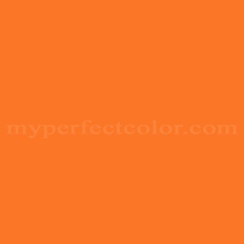 Color Your World 69YR34/780 Vivid Orange Precisely Matched For Paint and  Spray Paint