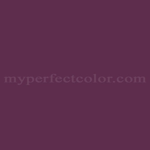 Glidden 12RR07/229 Deep Plum Precisely Matched For Paint and Spray Paint