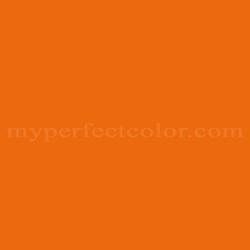 MyPerfectColor Match of Auburn University Tigers Auburn Orange Precisely  Matched For Paint and Spray Paint
