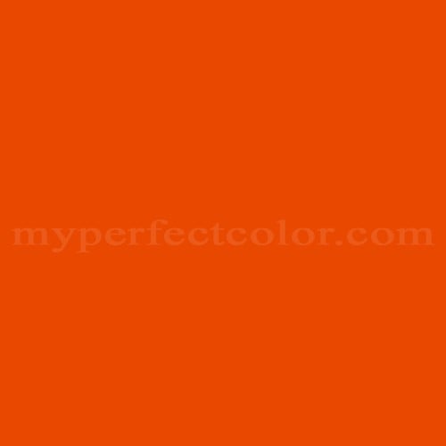 MyPerfectColor Match of Syracuse University Orange Orange Precisely Matched For Paint and Spray