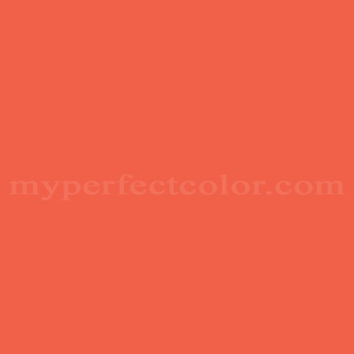 Pantone 16 1451 Tpx Nasturtium Precisely Matched For Spray Paint And Touch Up