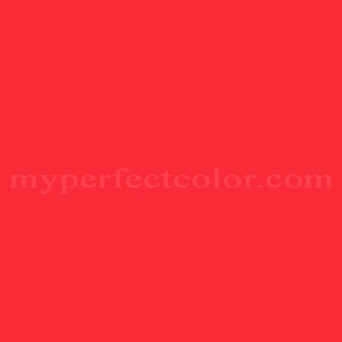 Pantone PMS Red 032 C Matched For Paint and Touch