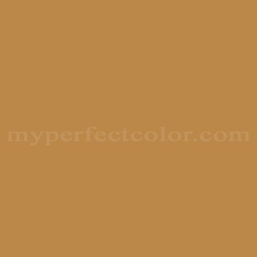 Porter Paints 68343 Burnt Saffron Precisely Matched For Paint and