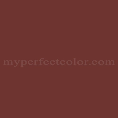 Pratt and Lambert 417 Manchester Red Precisely Matched For Paint and