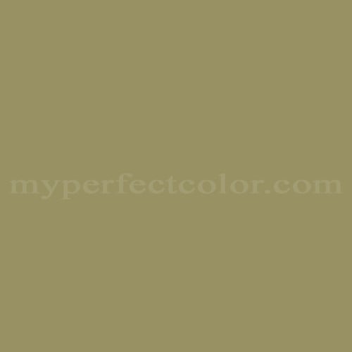 Sherwin Williams SW1419 Spanish Olive Precisely Matched For Paint and