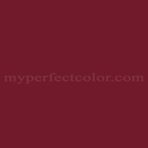 Valspar 1009 6 Montpelier Red Velvet Precisely Matched For Paint And Spray Paint