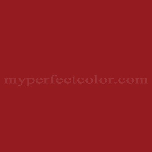 Valspar 19-1758 Haute Red Precisely Matched For Paint and Spray Paint