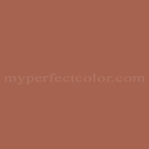 Valspar 20037B La Fonda Deep Clay Red Precisely Matched For Paint and